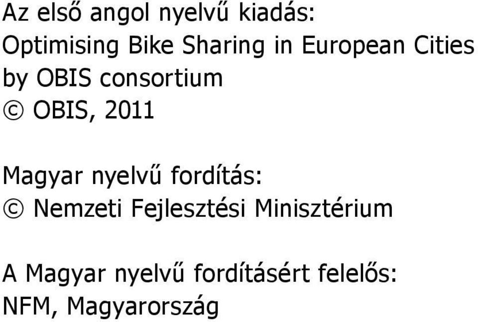 Magyar nyelvű fordítás: Nemzeti Fejlesztési