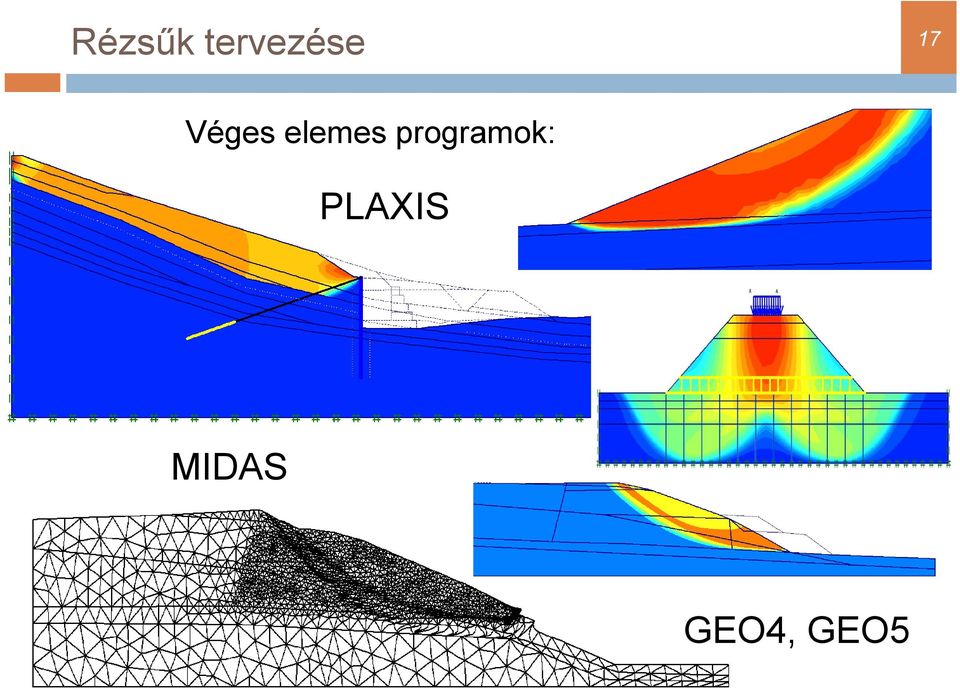 programok: