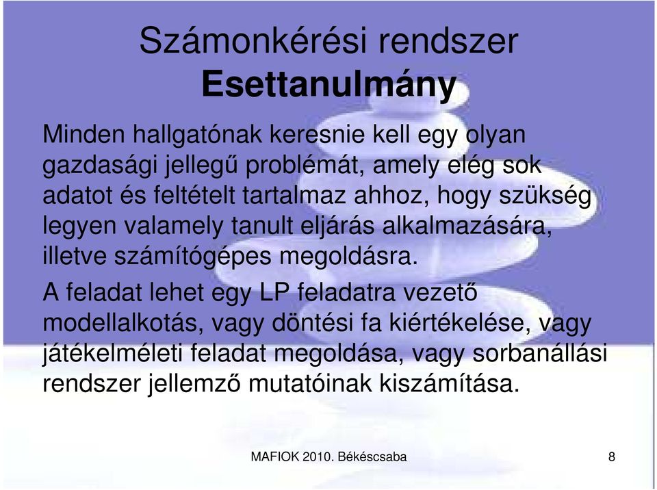 számítógépes megoldásra.