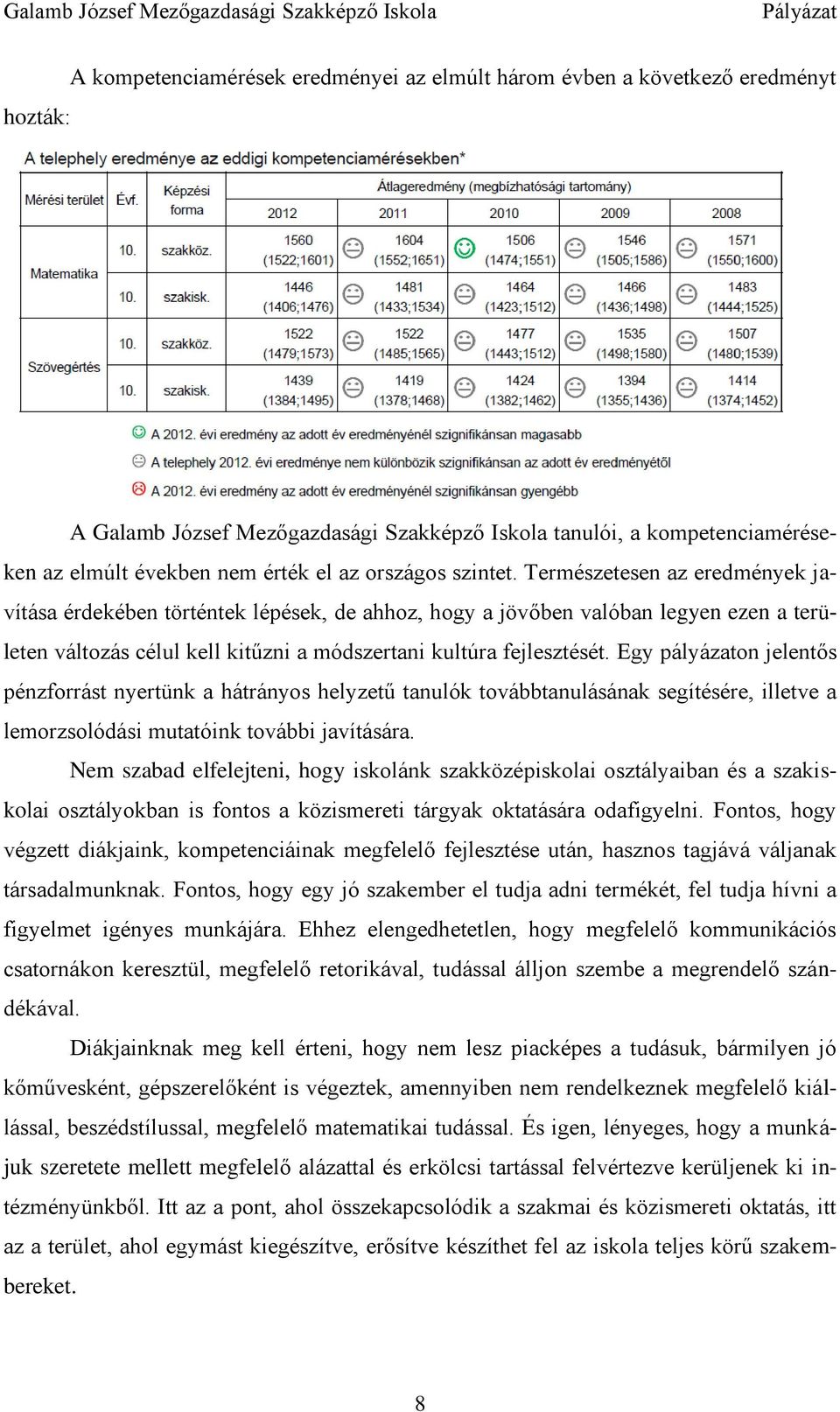 Természetesen az eredmények javítása érdekében történtek lépések, de ahhoz, hogy a jövőben valóban legyen ezen a területen változás célul kell kitűzni a módszertani kultúra fejlesztését.