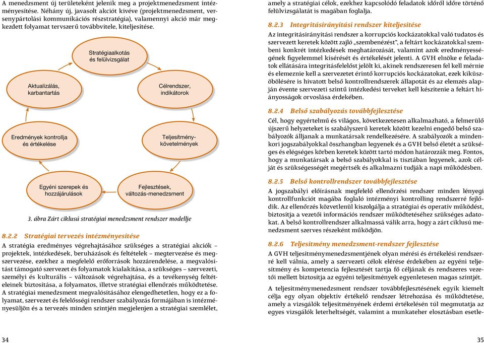 Aktualizálás, karbantartás Stratégiaalkotás és felülvizsgálat Célrendszer, indikátorok amely a stratégiai célok, ezekhez kapcsolódó feladatok időről időre történő felülvizsgálatát is magában foglalja.