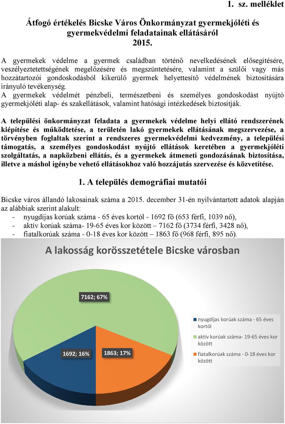 gyermek helyettesítő védelmének biztosítására irányuló tevékenység.