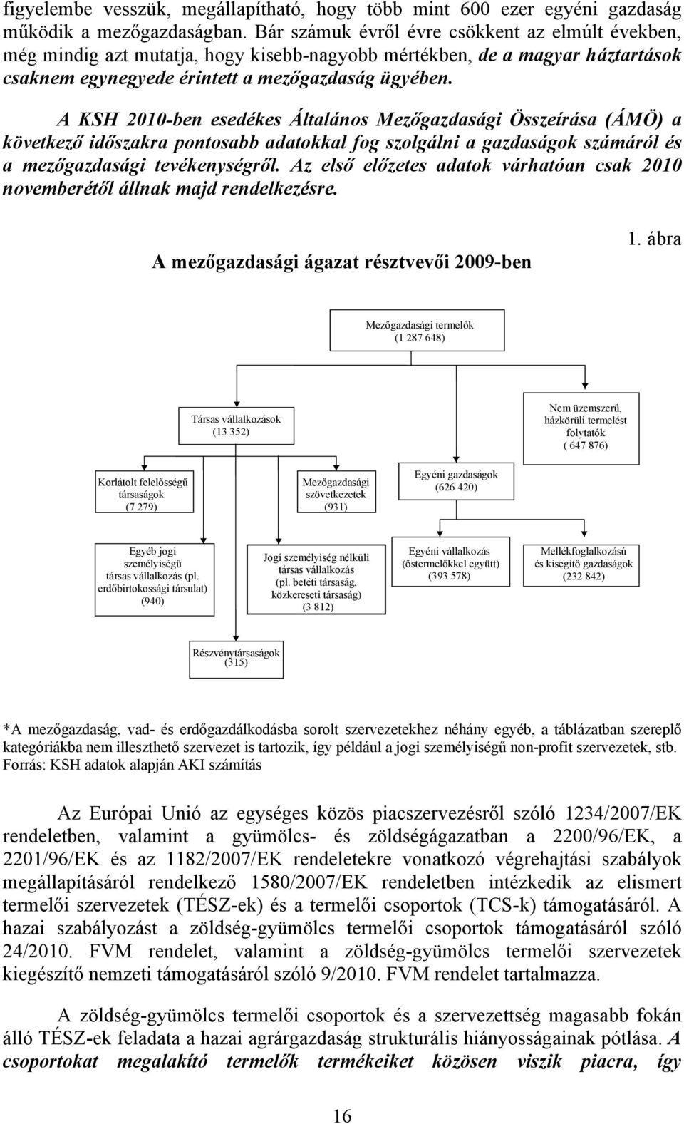 A KSH 2010-ben esedékes Általános Mezőgazdasági Összeírása (ÁMÖ) a következő időszakra pontosabb adatokkal fog szolgálni a gazdaságok számáról és a mezőgazdasági tevékenységről.