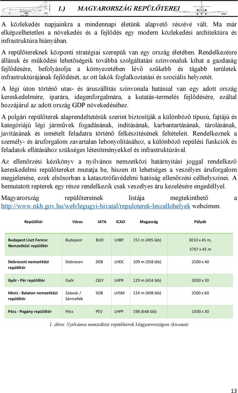 Rendelkezésre állásuk és működési lehetőségeik továbbá szolgáltatási színvonaluk kihat a gazdaság fejlődésére, befolyásolja a környezetében lévő szűkebb és tágabb területek infrastruktúrájának