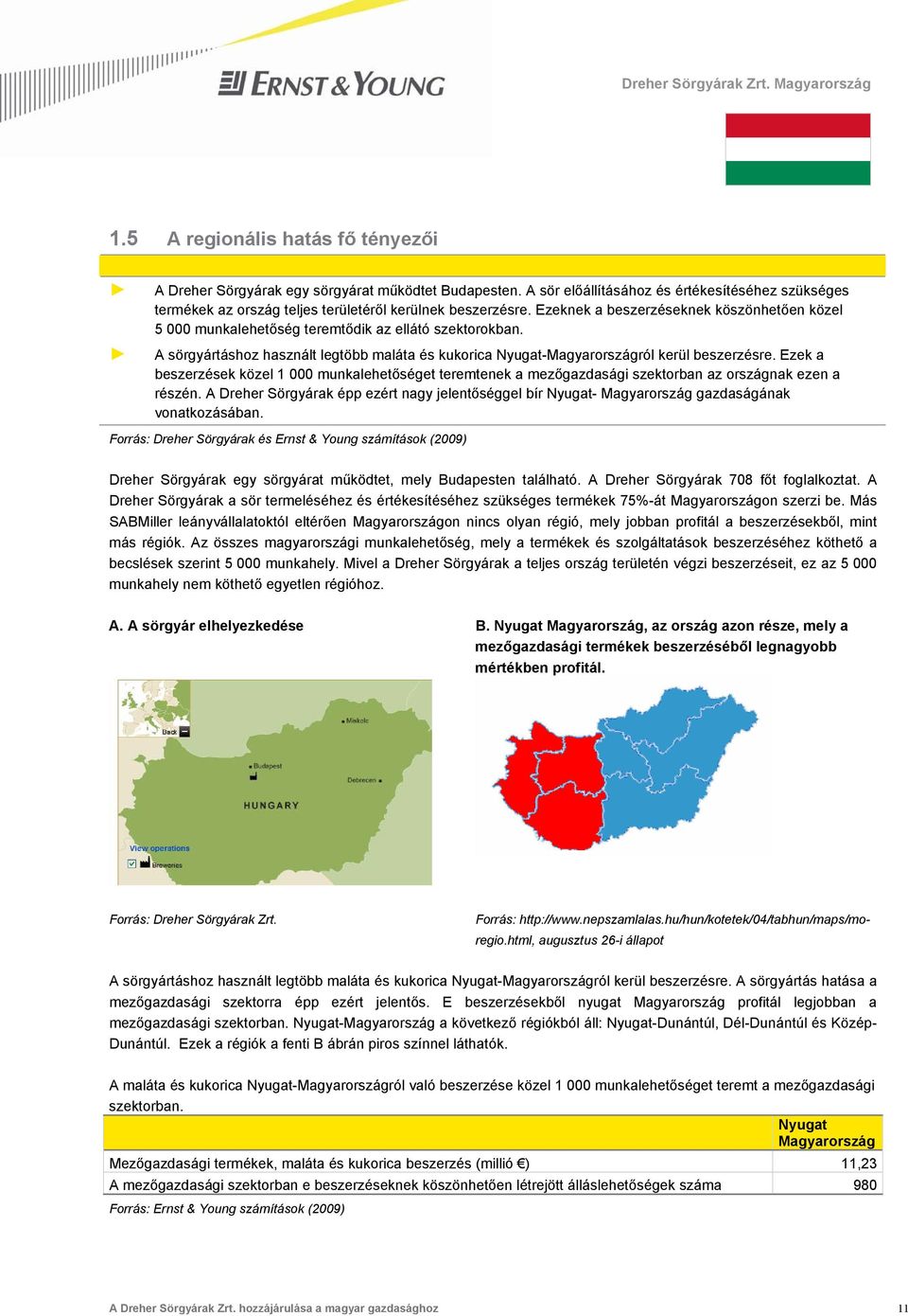 Ezek a beszerzések közel 1 000 munkalehetőséget teremtenek a mezőgazdasági szektorban az országnak ezen a részén.