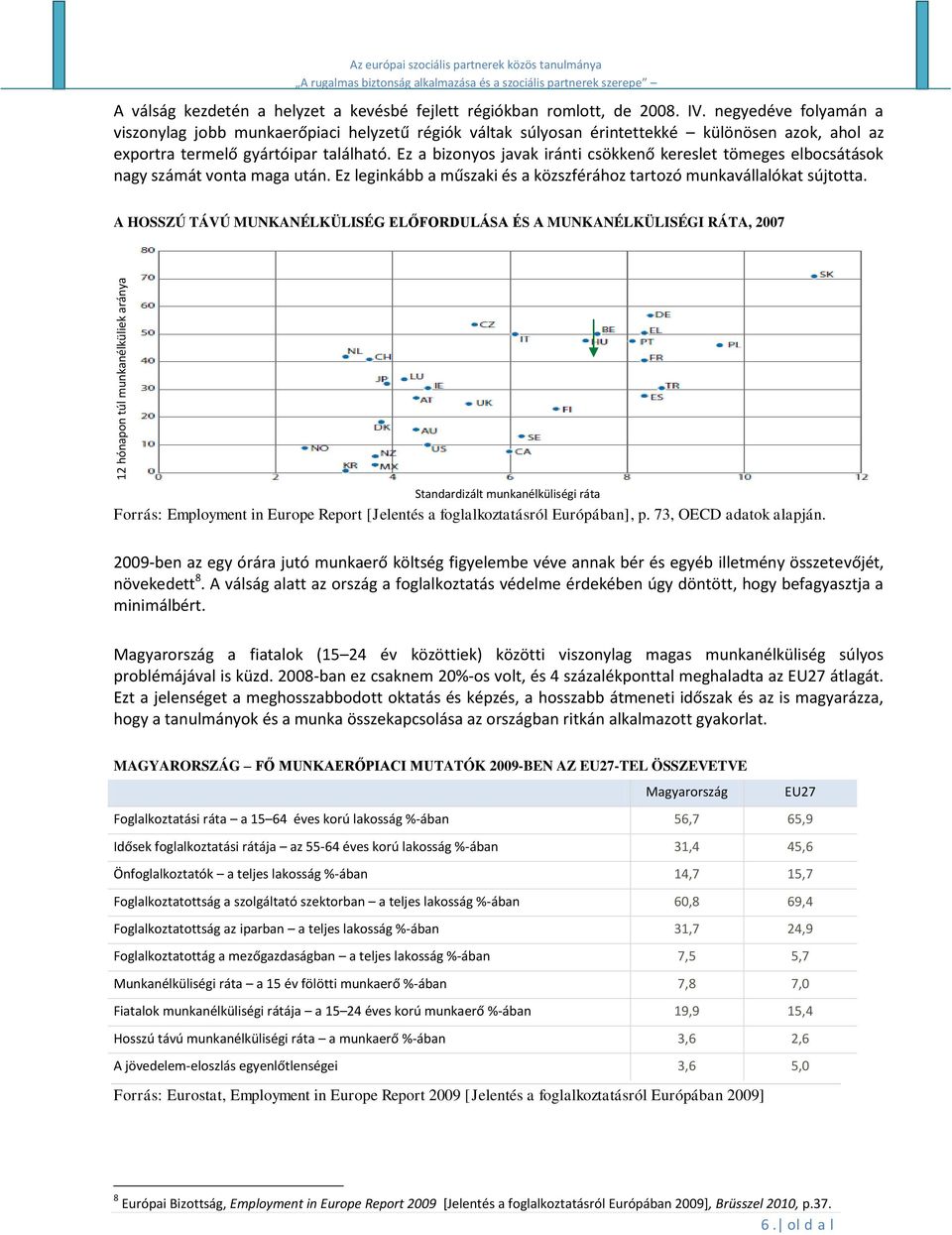 Ez a bizonyos javak iránti csökkenő kereslet tömeges elbocsátások nagy számát vonta maga után. Ez leginkább a műszaki és a közszférához tartozó munkavállalókat sújtotta.