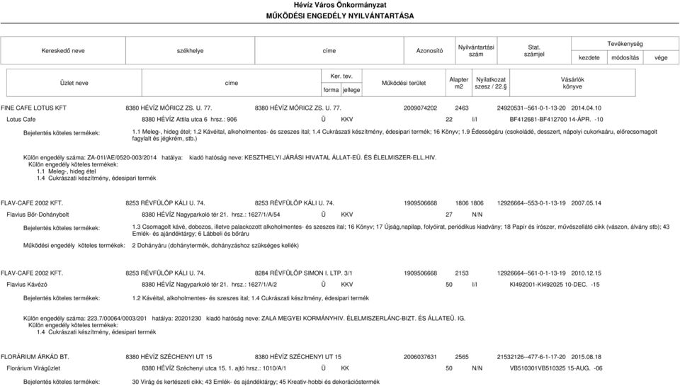 9 Édességáru (csokoládé, desszert, nápolyi cukorkaáru, előrecsomagolt fagylalt és jégkrém, stb.