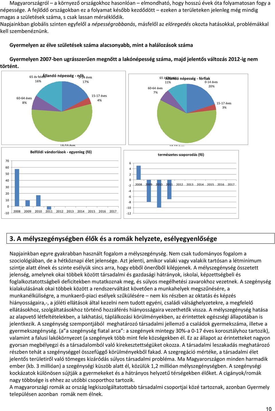 Napjainkban globális szinten egyfelől a népességrobbanás, másfelől az elöregedés okozta hatásokkal, problémákkal kell szembenéznünk.