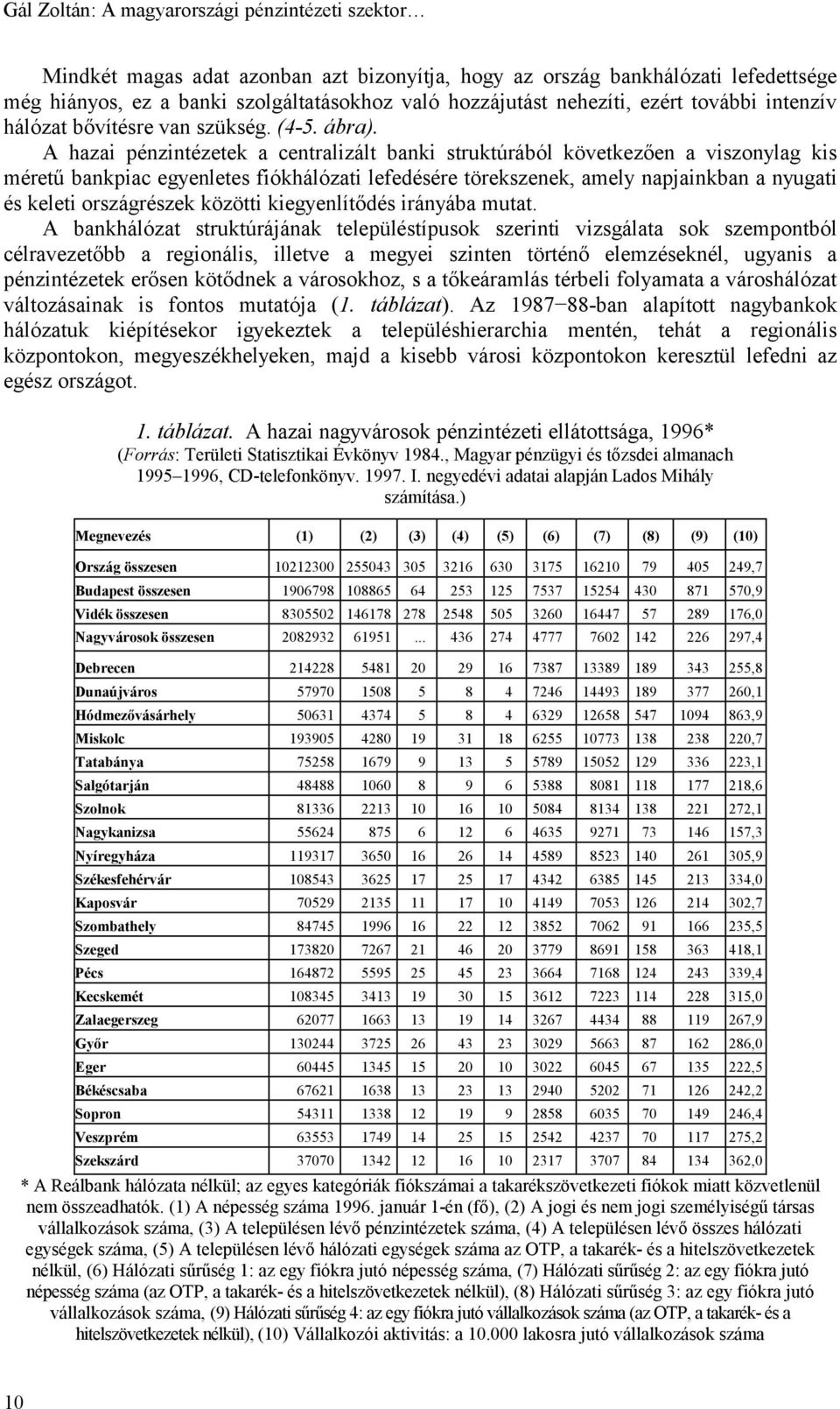 A hazai pénzintézetek a centralizált banki struktúrából következően a viszonylag kis méretű bankpiac egyenletes fiókhálózati lefedésére törekszenek, amely napjainkban a nyugati és keleti országrészek