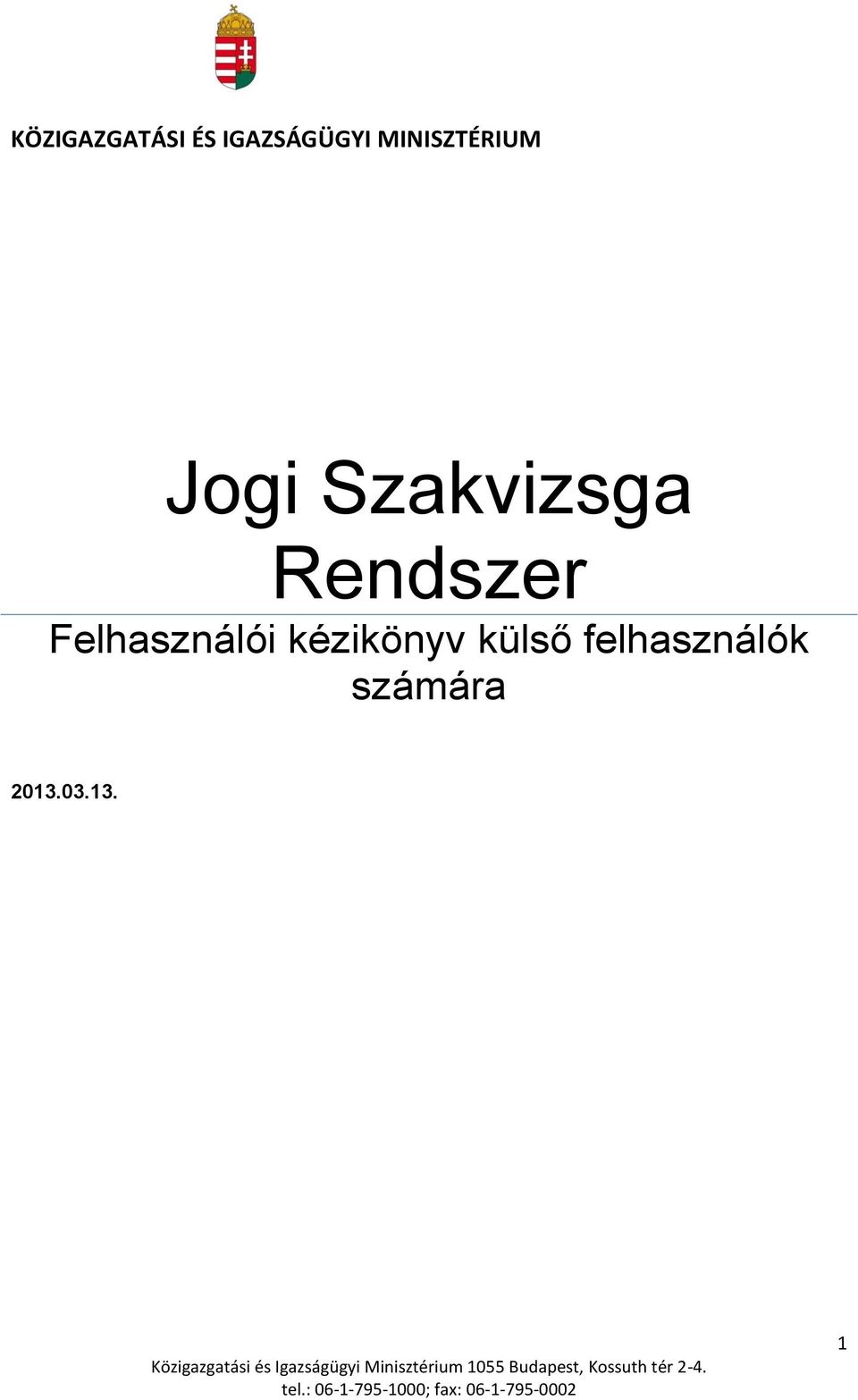 kézikönyv külső