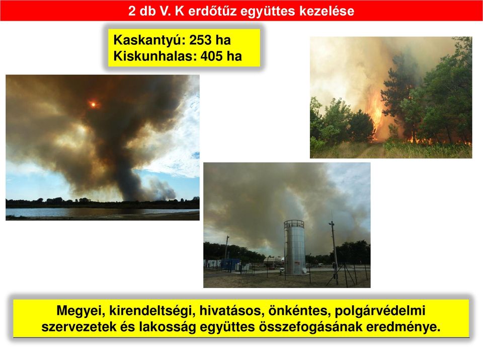 Kiskunhalas: 405 ha Megyei, kirendeltségi,