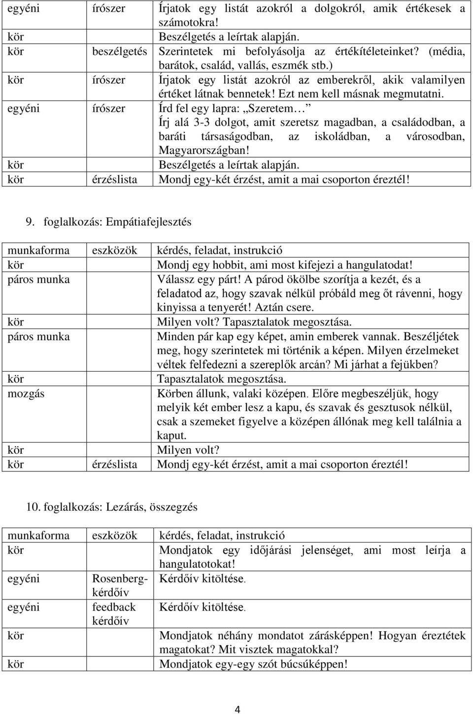 egyéni írószer Írd fel egy lapra: Szeretem Írj alá 3-3 dolgot, amit szeretsz magadban, a családodban, a baráti társaságodban, az iskoládban, a városodban, Magyarországban!