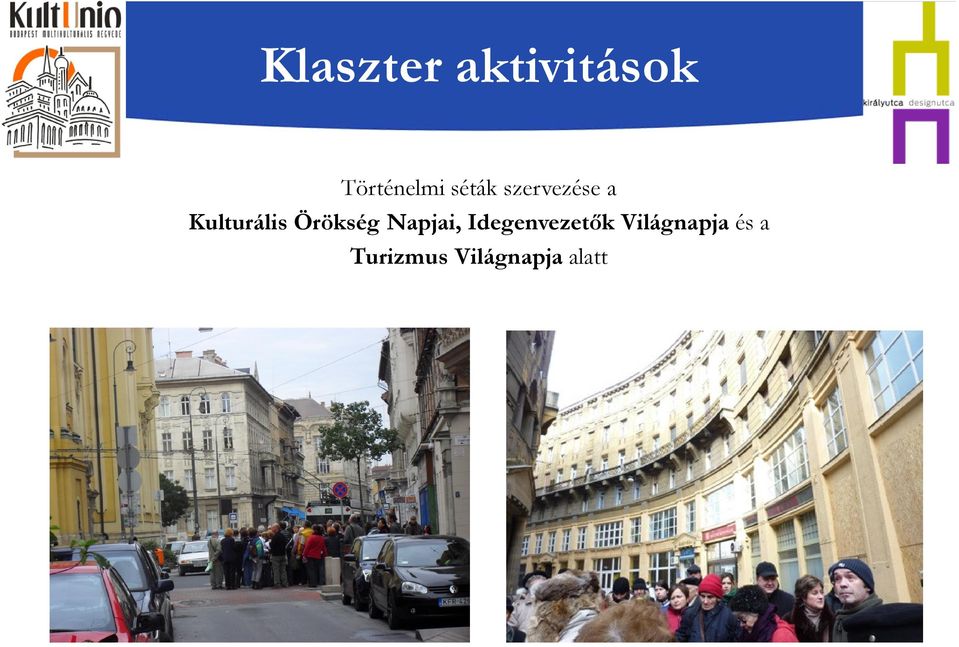 Örökség Napjai, Idegenvezetők