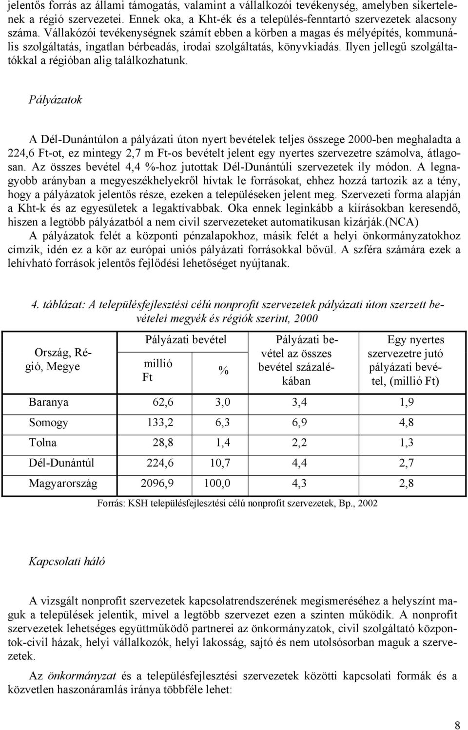 Ilyen jellegű szolgáltatókkal a régióban alig találkozhatunk.