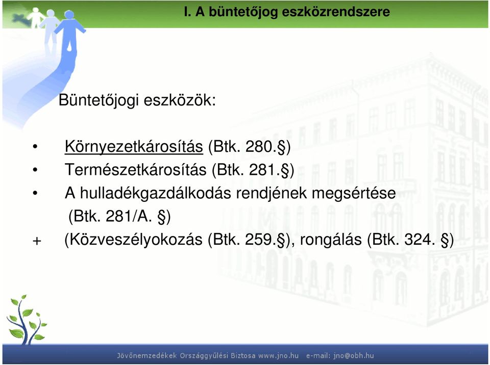 281. ) A hulladékgazdálkodás rendjének megsértése (Btk.