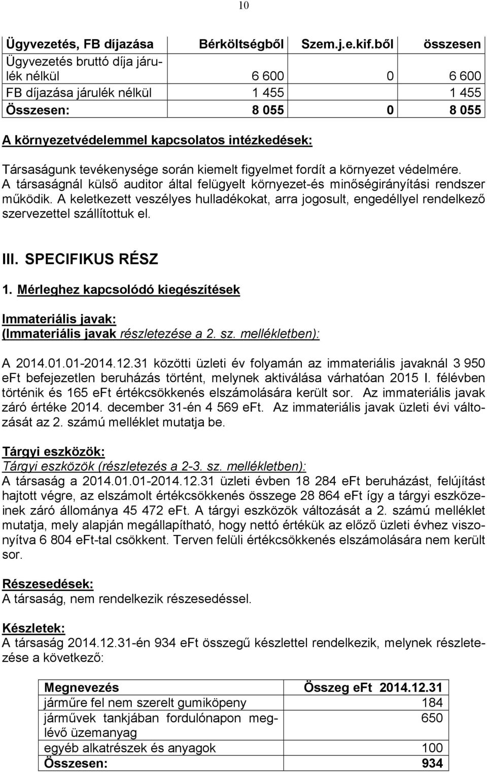 tevékenysége során kiemelt figyelmet fordít a környezet védelmére. A társaságnál külső auditor által felügyelt környezet-és minőségirányítási rendszer működik.