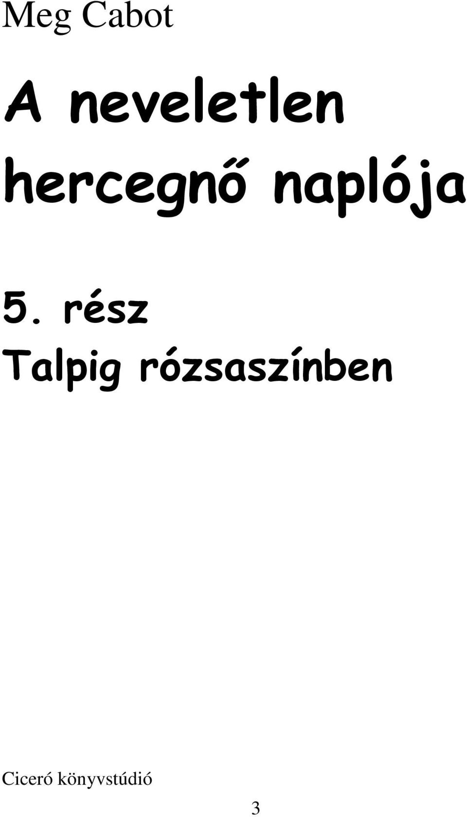 naplója 5.