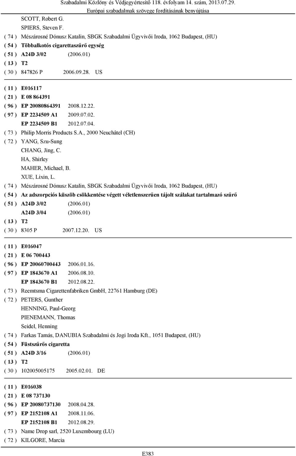 HA, Shirley MAHER, Michael, B. XUE, Lixin, L.