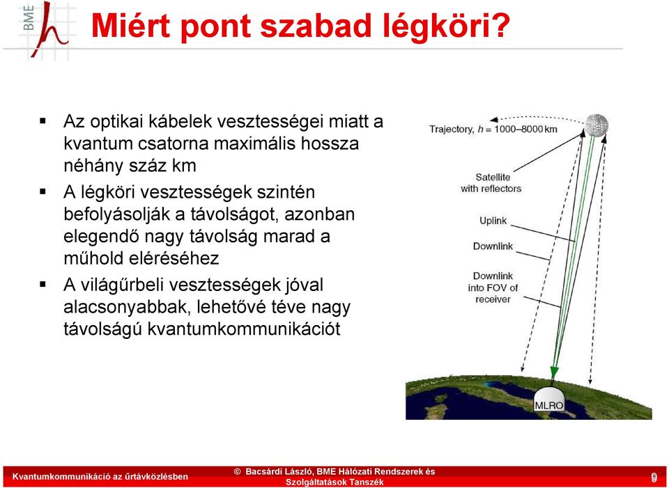 száz km A légköri vesztességek szintén befolyásolják a távolságot, azonban