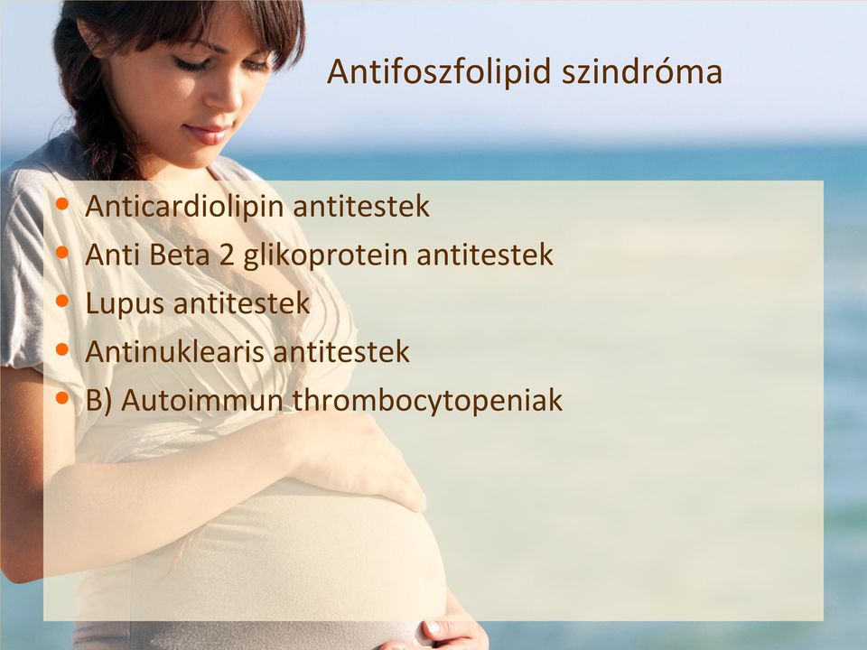 glikoprotein antitestek Lupus antitestek