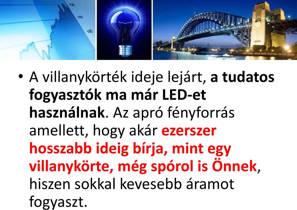 Az apró fényforrás amellett, hogy akár ezerszer hosszabb