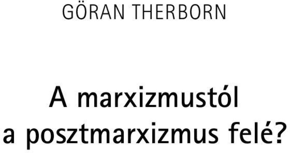 marxizmustól