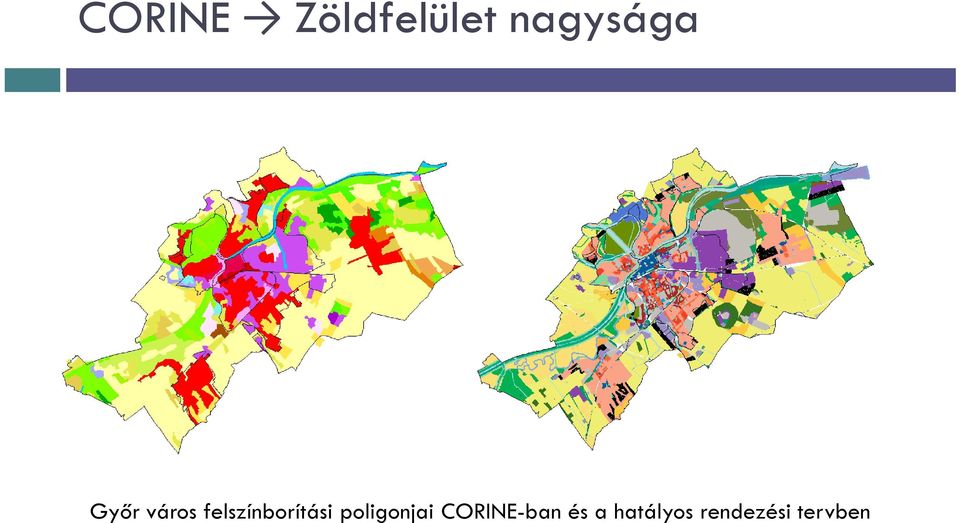 felszínborítási poligonjai