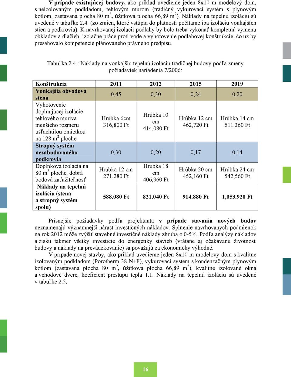 K navrhovanej izolácii podlahy by bolo treba vykonať kompletnú výmenu obkladov a dlažieb, izolačné práce proti vode a vyhotovenie podlahovej konštrukcie, čo už by presahovalo kompetencie plánovaného