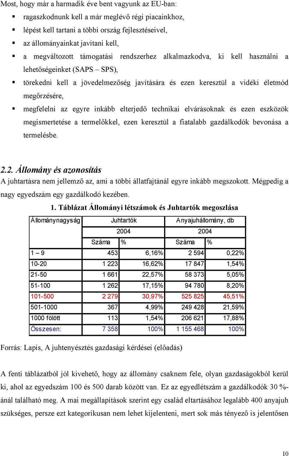 megfelelni az egyre inkább elterjedő technikai elvárásoknak és ezen eszközök megismertetése a termelőkkel, ezen keresztül a fiatalabb gazdálkodók bevonása a termelésbe. 2.