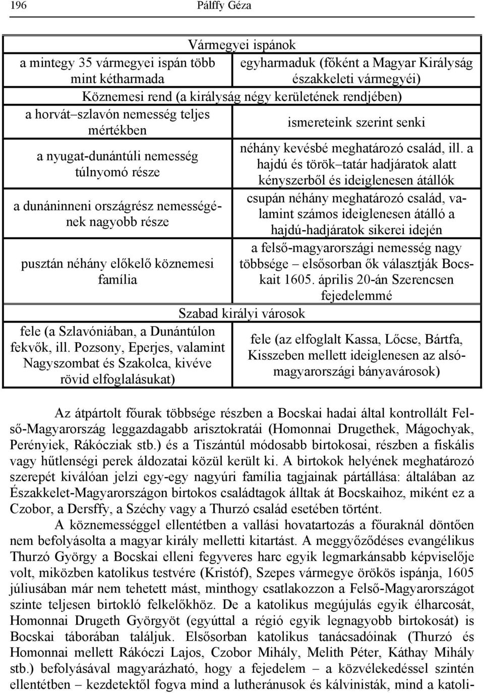 a a nyugat-dunántúli nemesség hajdú és török tatár hadjáratok alatt túlnyomó része kényszerből és ideiglenesen átállók a dunáninneni országrész nemességének nagyobb része csupán néhány meghatározó