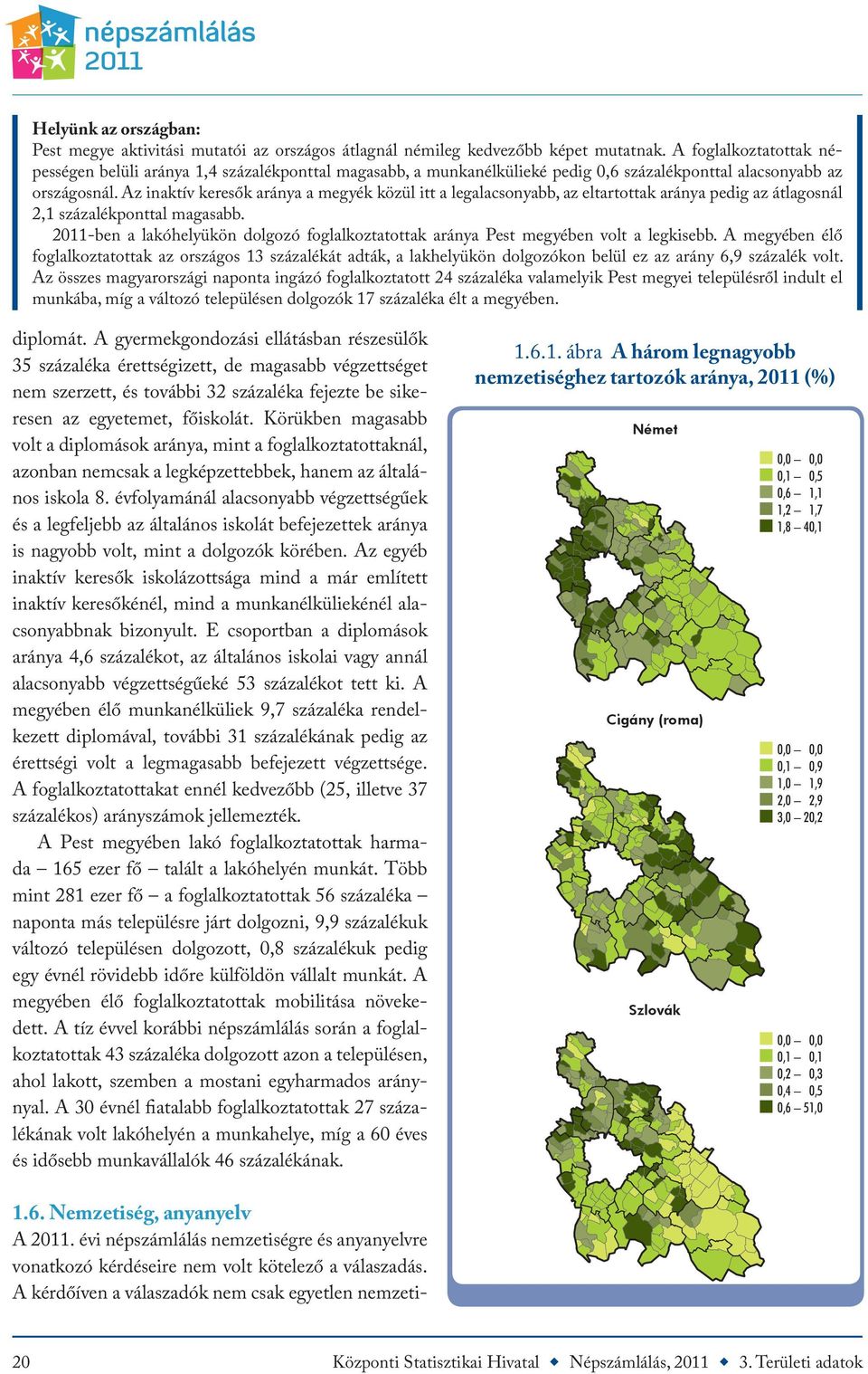 Az inaktív keresők aránya a megyék közül itt a legalacsonyabb, az eltartottak aránya pedig az átlagosnál 2,1 százalékponttal magasabb.