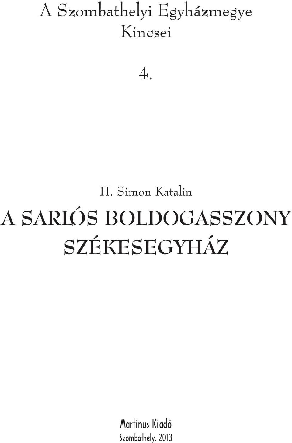 Simon Katalin A SARLÓS