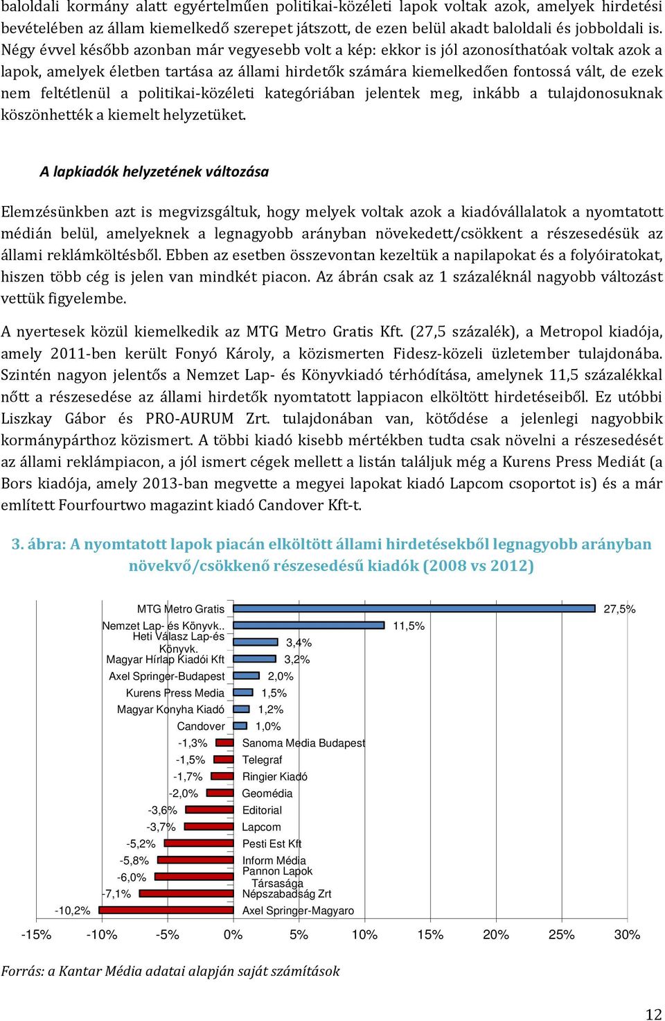 feltétlenül a politikai-közéleti kategóriában jelentek meg, inkább a tulajdonosuknak köszönhették a kiemelt helyzetüket.