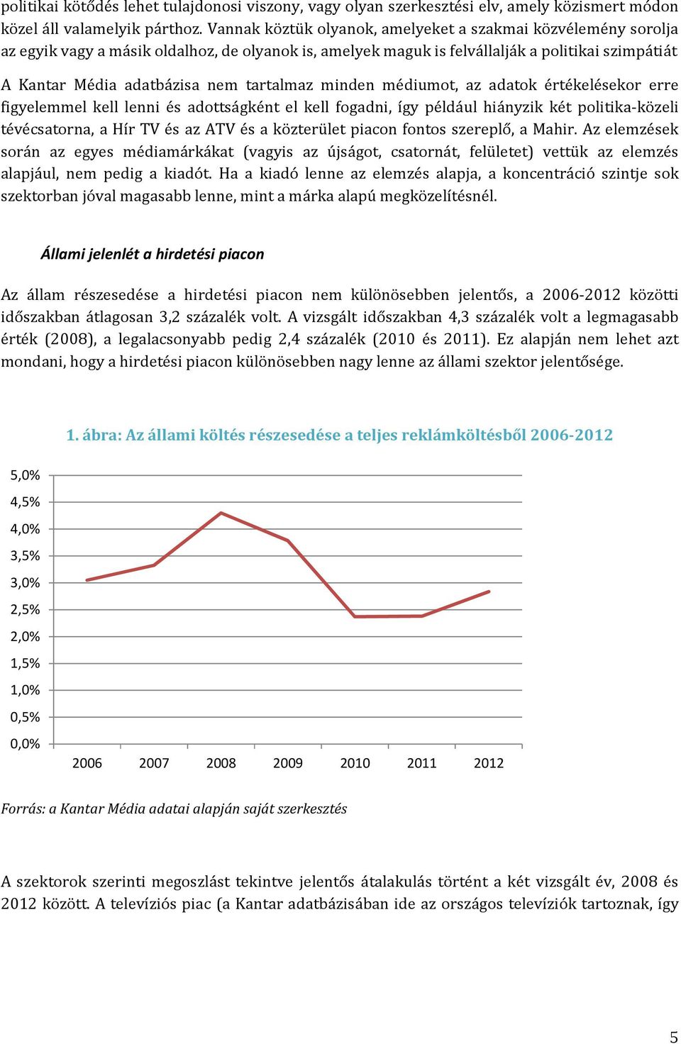 tartalmaz minden médiumot, az adatok értékelésekor erre figyelemmel kell lenni és adottságként el kell fogadni, így például hiányzik két politika-közeli tévécsatorna, a Hír TV és az ATV és a