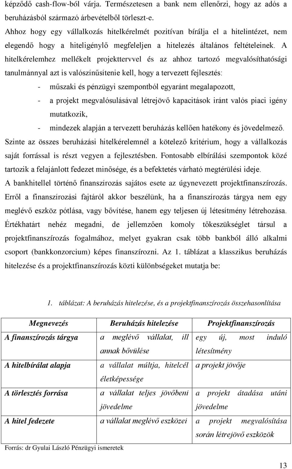 A hitelkérelemhez mellékelt projekttervvel és az ahhoz tartozó megvalósíthatósági tanulmánnyal azt is valószínűsítenie kell, hogy a tervezett fejlesztés: - műszaki és pénzügyi szempontból egyaránt