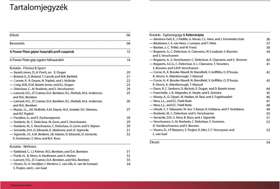 Verschueren A Power Plate gép egyéni felhasználói 14 Bogaerts, A., S. Verschueren, C. Delecluse, A. Claessens, and S. Boonen Bogaerts, A.C.G., C. Delecluse, A. L. Claessens, T.