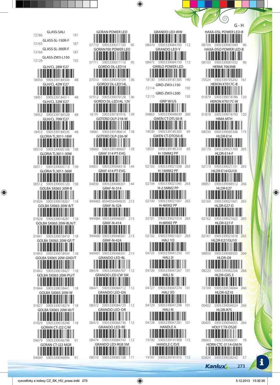 HERMI 7063NB 18450 5905339184504 48 GLH/CL 42W E27 18451 5905339184511 48 GLH/CL 52W E27 07010 5905339070104 136 GORDO DL-LED14L 07012 5905339070128 136 GORDO DL-LED14L 12V 18130 5905339181305 140