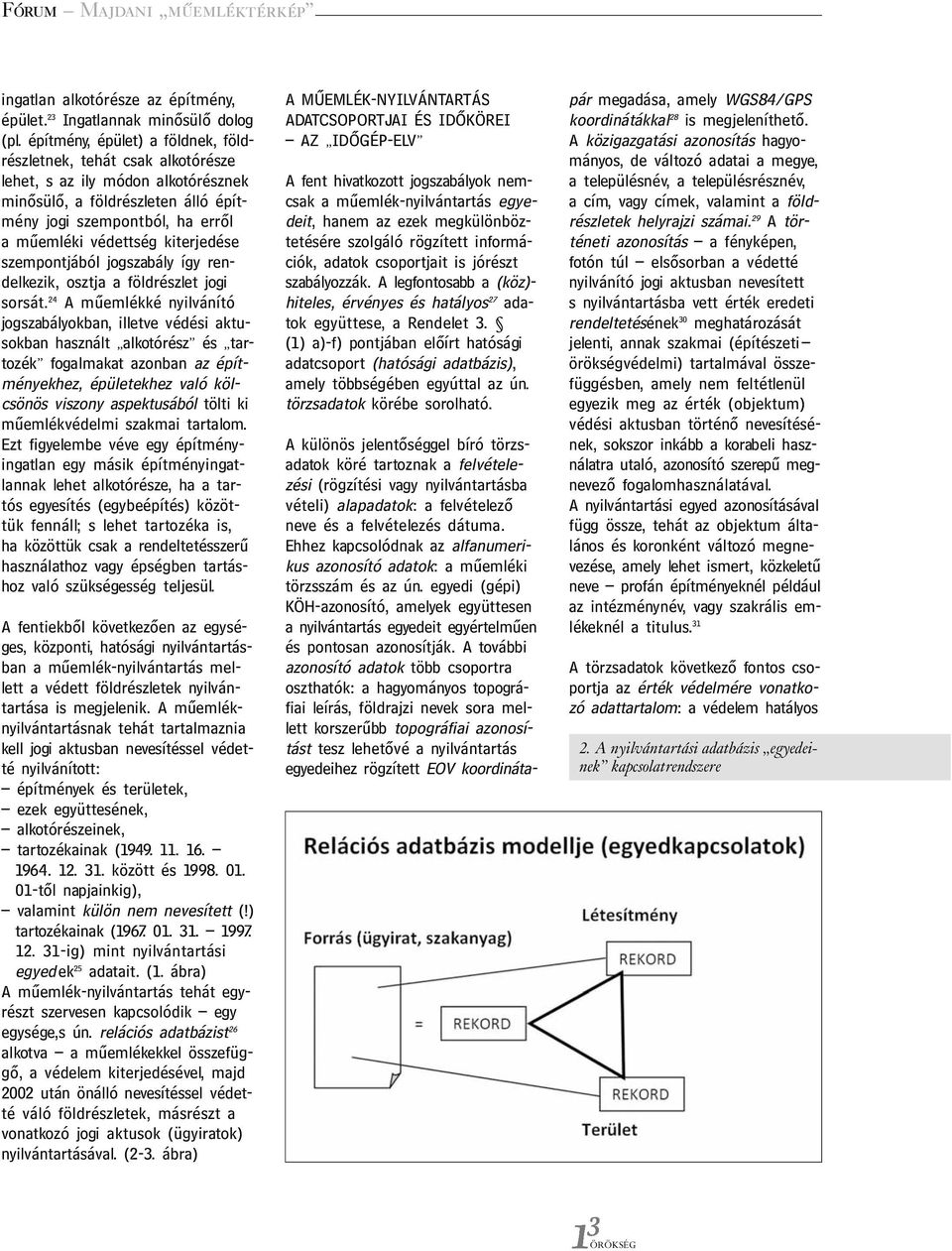 kiterjedése szempontjából jogszabály így rendelkezik, osztja a földrészlet jogi sorsát.