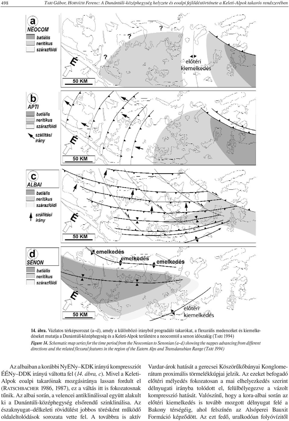 senon időszakig (TARI 1994) Figure 14.