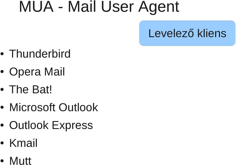 Opera Mail The Bat!
