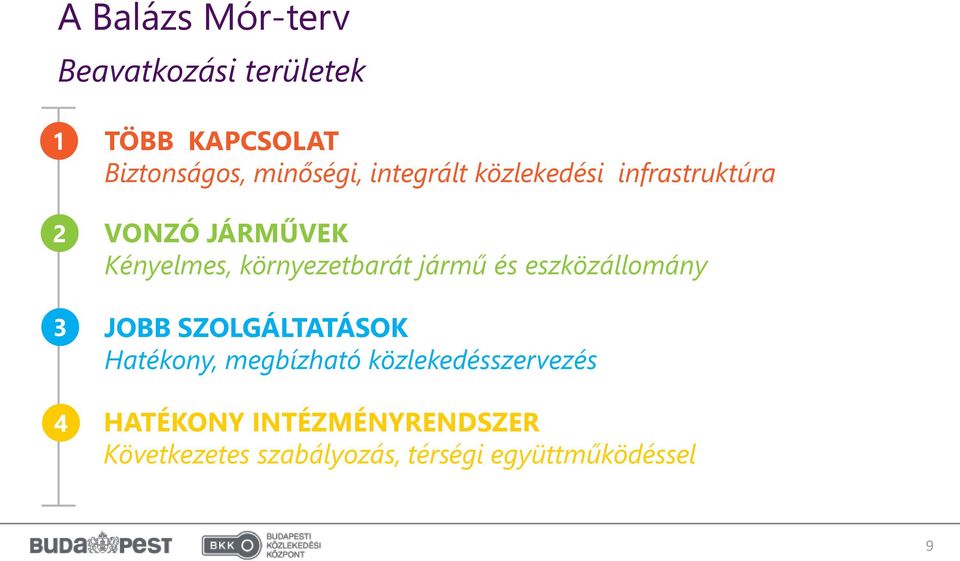 környezetbarát jármű és eszközállomány JOBB SZOLGÁLTATÁSOK Hatékony, megbízható