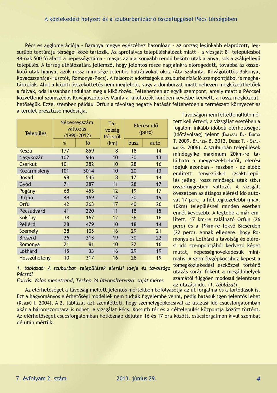 A térség úthálózatára jellemző, hogy jelentős része napjainkra elöregedett, továbbá az összekötő utak hiánya, azok rossz minősége jelentős hátrányokat okoz (Áta-Szalánta, Kővágótöttös-Bakonya,