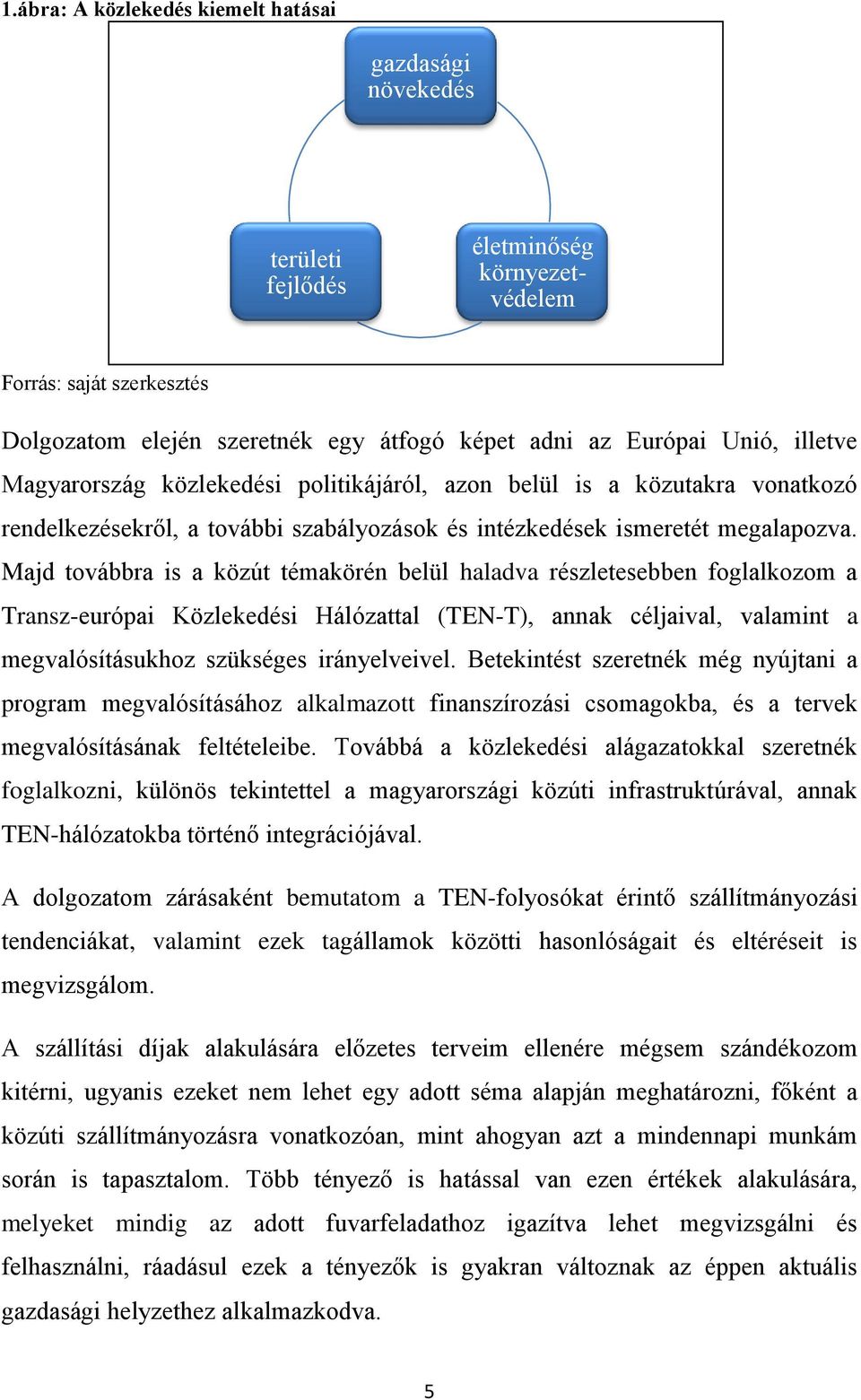 Majd továbbra is a közút témakörén belül haladva részletesebben foglalkozom a Transz-európai Közlekedési Hálózattal (TEN-T), annak céljaival, valamint a megvalósításukhoz szükséges irányelveivel.