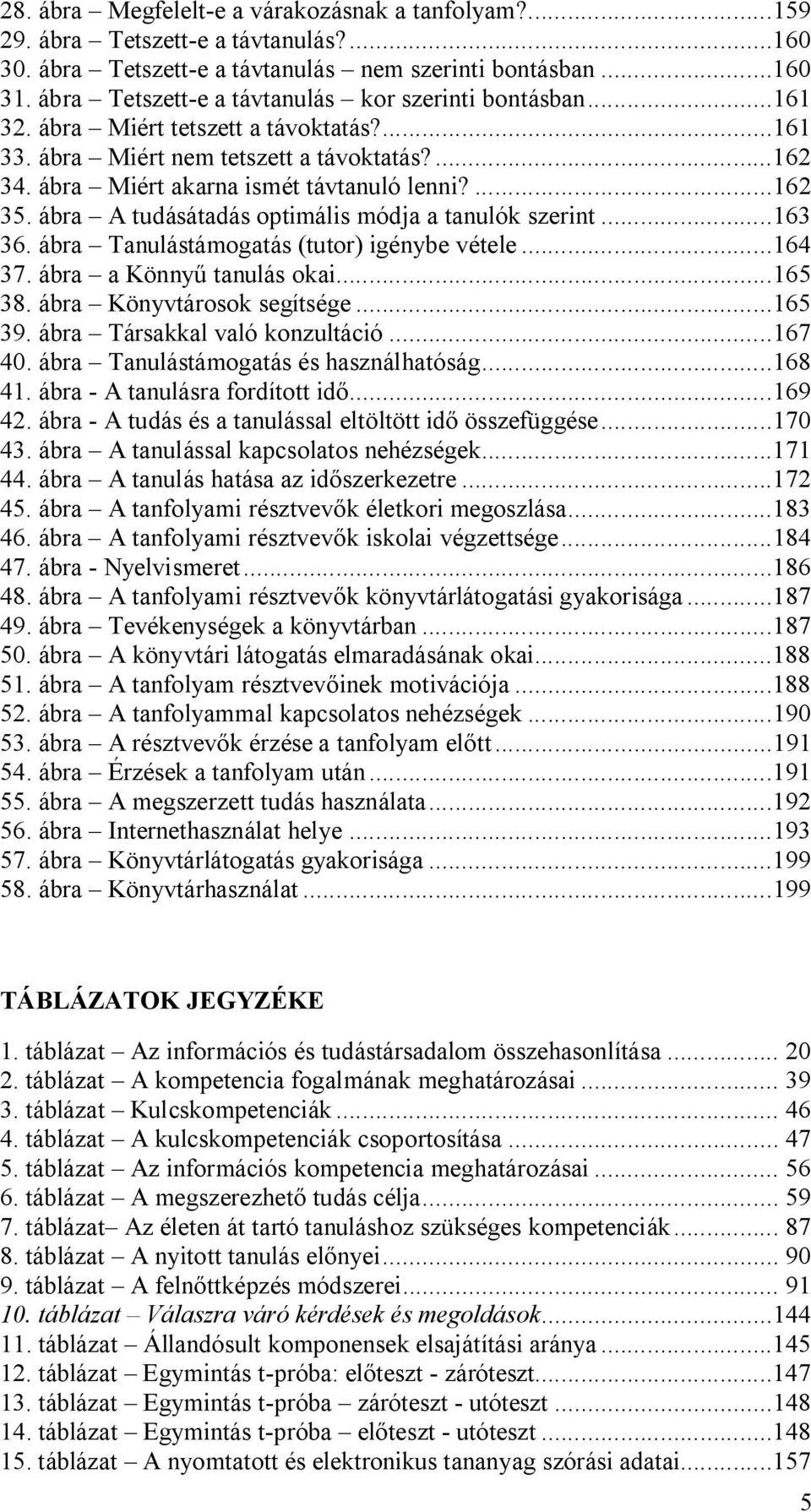 ...162 35. ábra A tudásátadás optimális módja a tanulók szerint...163 36. ábra Tanulástámogatás (tutor) igénybe vétele...164 37. ábra a Könny tanulás okai...165 38. ábra Könyvtárosok segítsége...165 39.