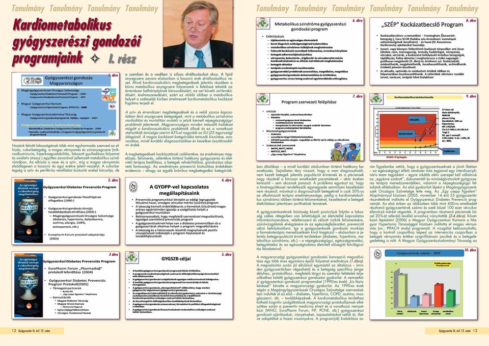 Mivel kardiovaszkuláris megbetegedések jelentôs részében a kóros metabolikus anyagcsere folyamatok is felelôssé tehetôk az érrendszer belhártyájának károsodásáért, az azt követô zsírlerakódásért,