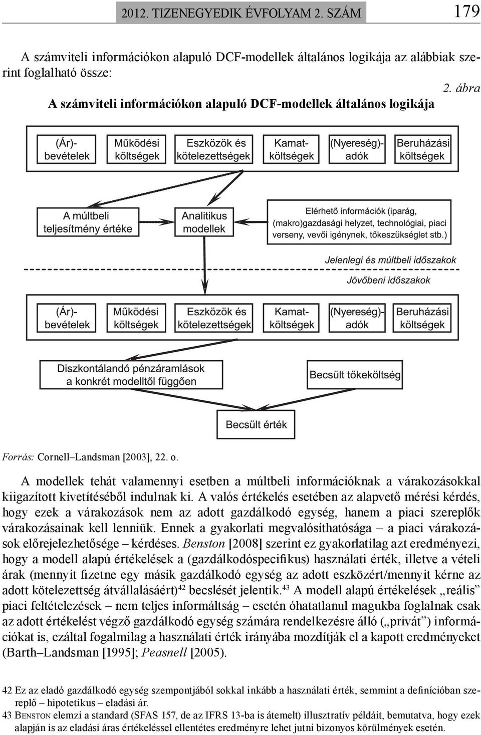 A modellek tehát valamennyi esetben a múltbeli információknak a várakozásokkal kiigazított kivetítéséből indulnak ki.