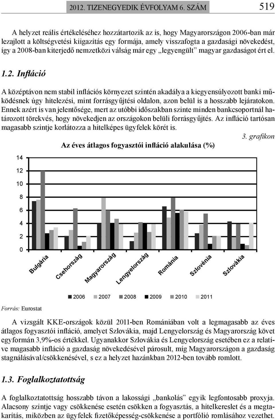 nemzetközi válság már egy legyengült magyar gazdaságot ért el. 1.2.