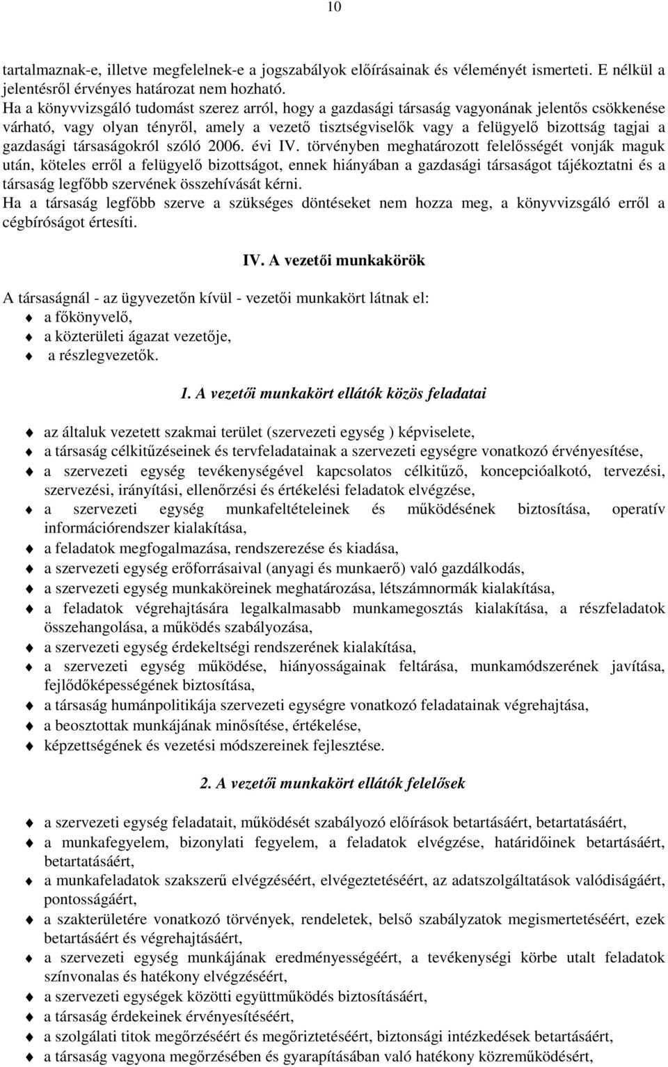 gazdasági társaságokról szóló 2006. évi IV.