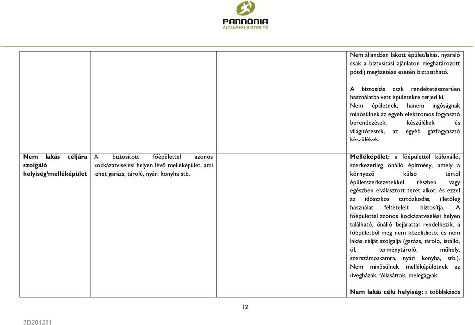 Nem épületnek, hanem ingóságnak minősülnek az egyéb elektromos fogyasztó berendezések, készülékek és világítótestek, az egyéb gázfogyasztó készülékek.