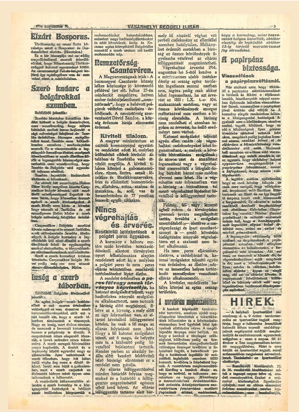 Eekete-iengeri hjűtf így egésfogóbn ve és ne vehet jészt', yérmzésben A Mgyrországnk írják % A bácsegyei Csntvér község lelkes közönsége jó követendő példávl járt elő Július 27-én indenkit egelőzve,